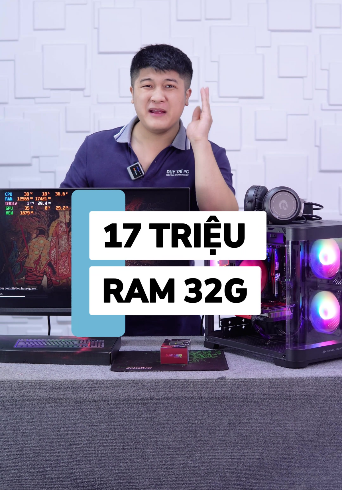 Trọn Bộ PC Gaming i5 12400F RTX 2060 Super Giá Rẻ | Duy Trí PC